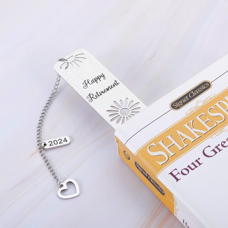 Happy Retirement Bookmarks for Teachers & Coworkers