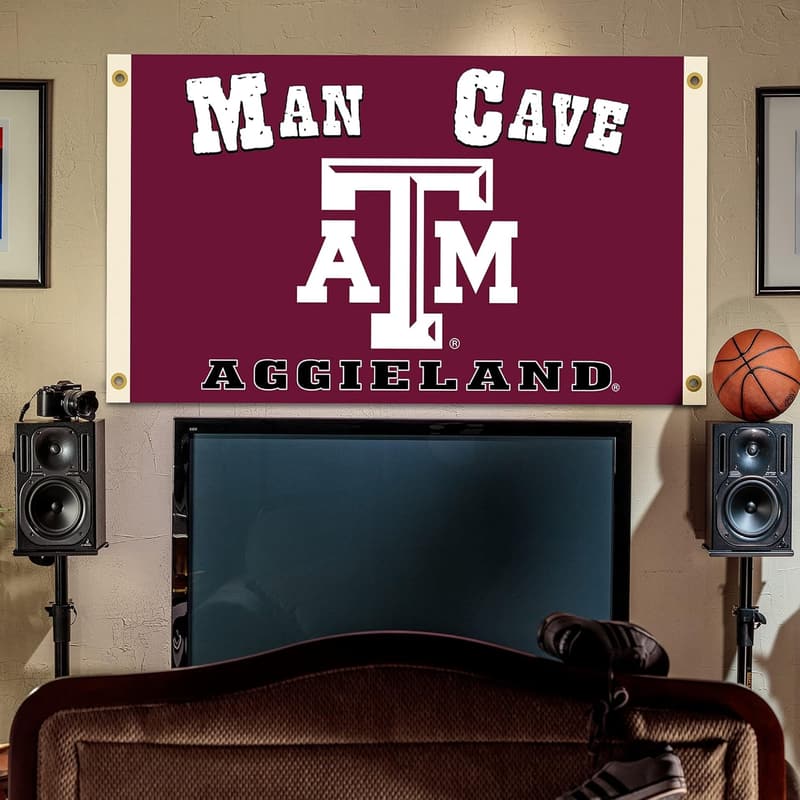 Texas A&M Aggies 3'x5' Flag with Brass Grommets - Durable Indoor/Outdoor