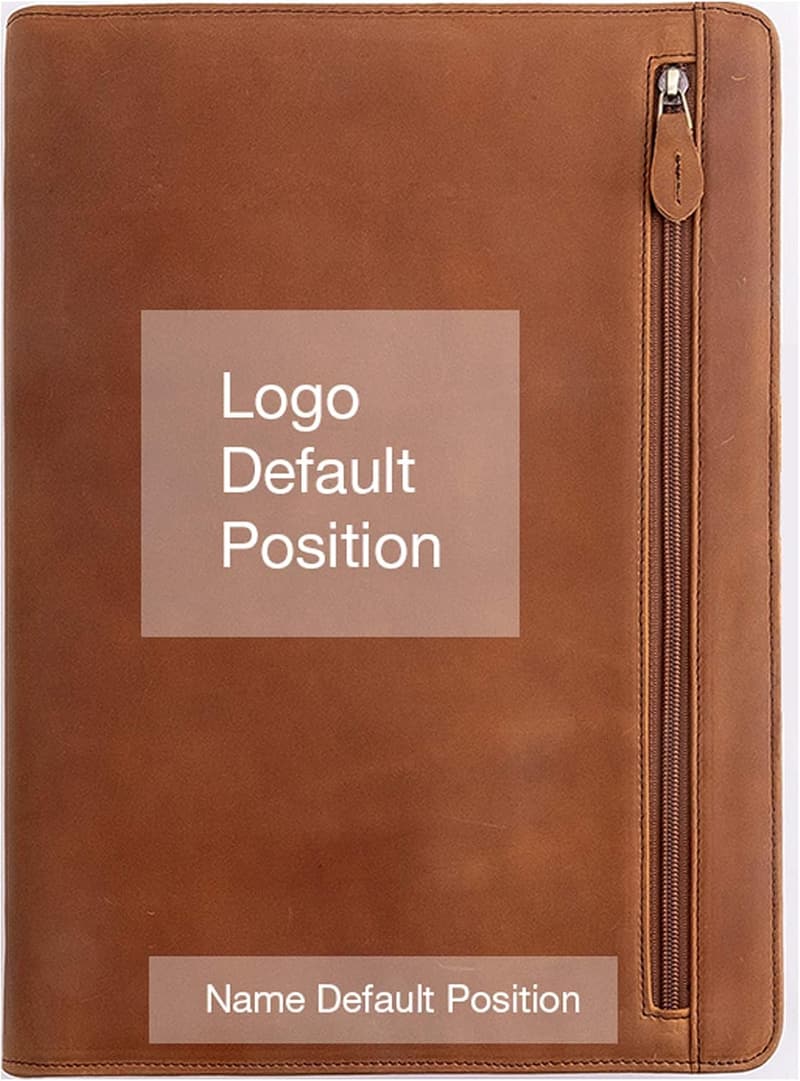 Personalized Leather Padfolio for Father's Day Gifts for Men