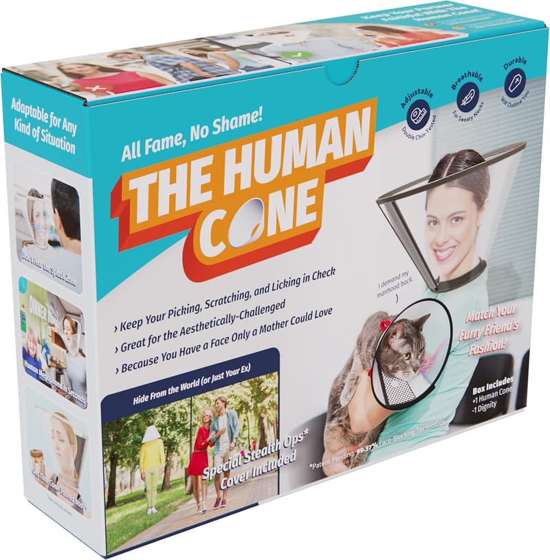 Witty Yeti Human Cone Prank Gift Box for Birthdays or Christmas