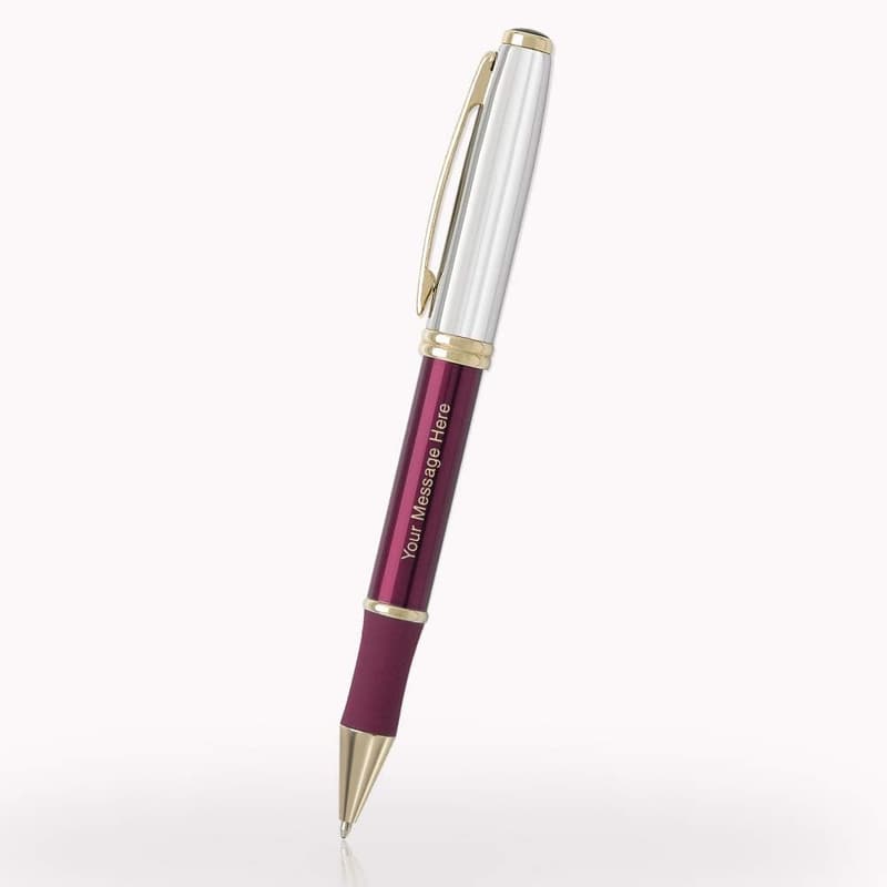 Custom Laser-Engraved Executive Ballpoint Pens - Free Personalization