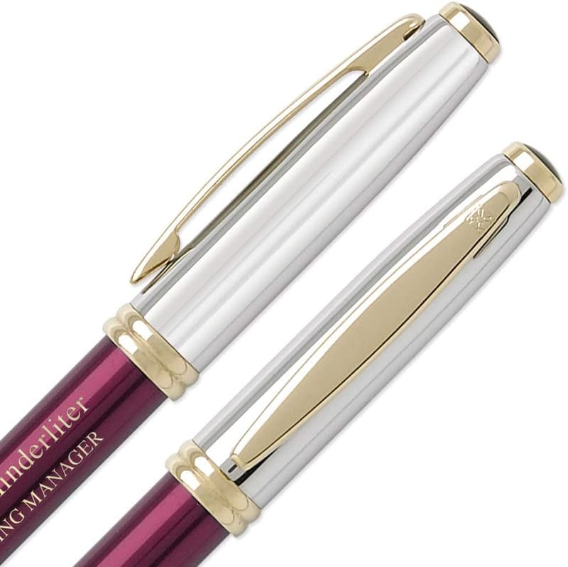 Custom Laser-Engraved Executive Ballpoint Pens - Free Personalization