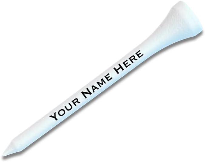 Custom Golf Tees Gift Set - Choose Font & Color, 50-200 Tees