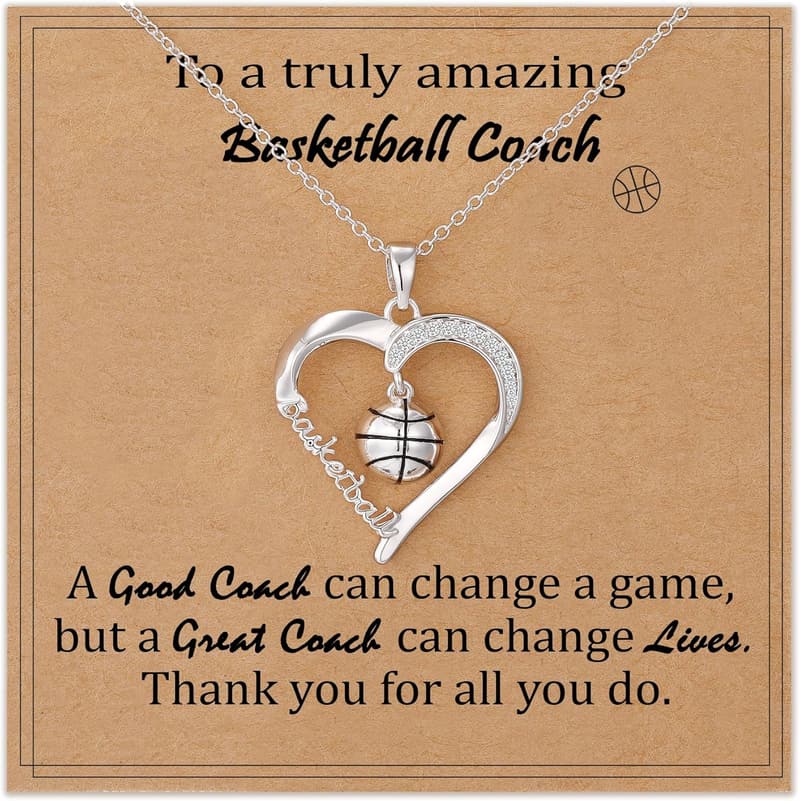 Sport Necklace for Teens - Volleyball/Basketball/Softball, 16