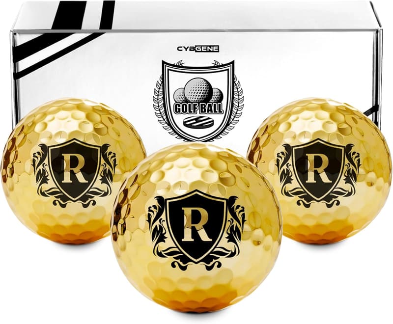 Personalized Colored Golf Balls for Men - Unique Gifts