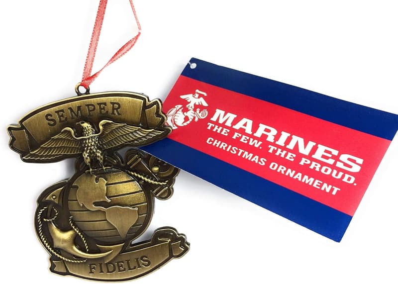 Marine Corps Semper Fidelis Christmas Ornament