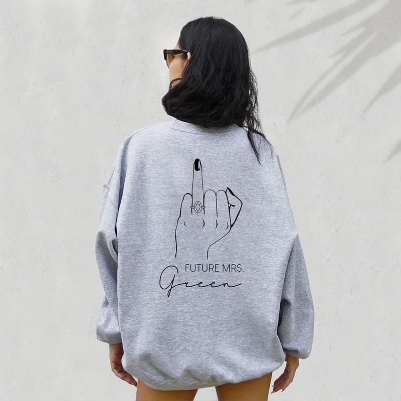 Future Mrs. Sweatshirt - Custom Engagement Gift