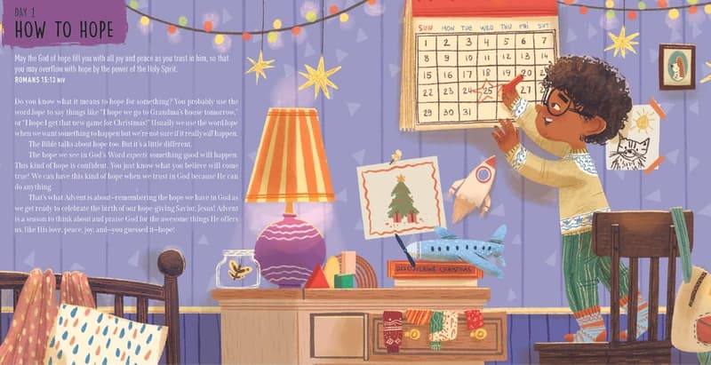 25-Day Advent Devotional for Kids with Fun Activities