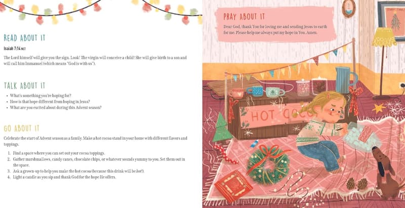25-Day Advent Devotional for Kids with Fun Activities