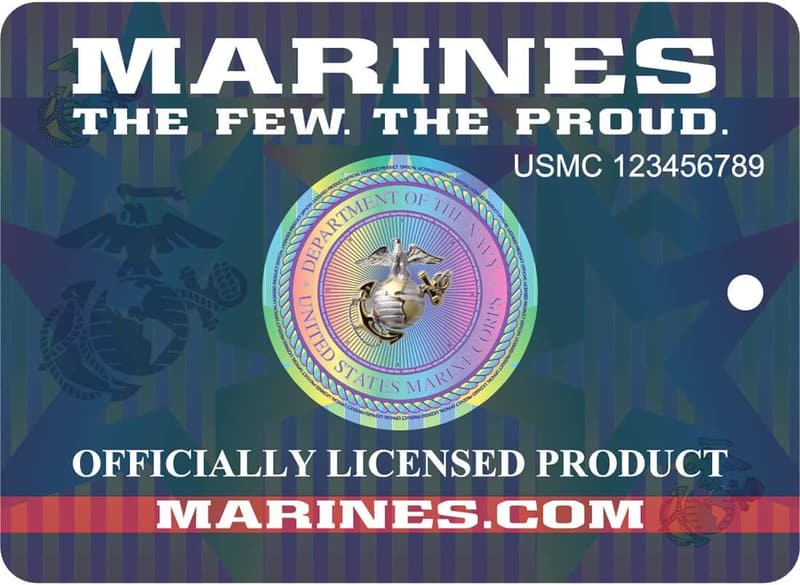 USMC Hooded Sweatshirt for Athletes - Gray