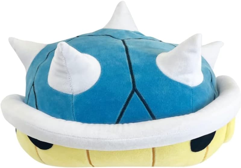 Super Mario Blue Spiny Shell Plush Pillow for Kids