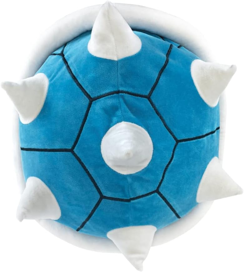 Super Mario Blue Spiny Shell Plush Pillow for Kids