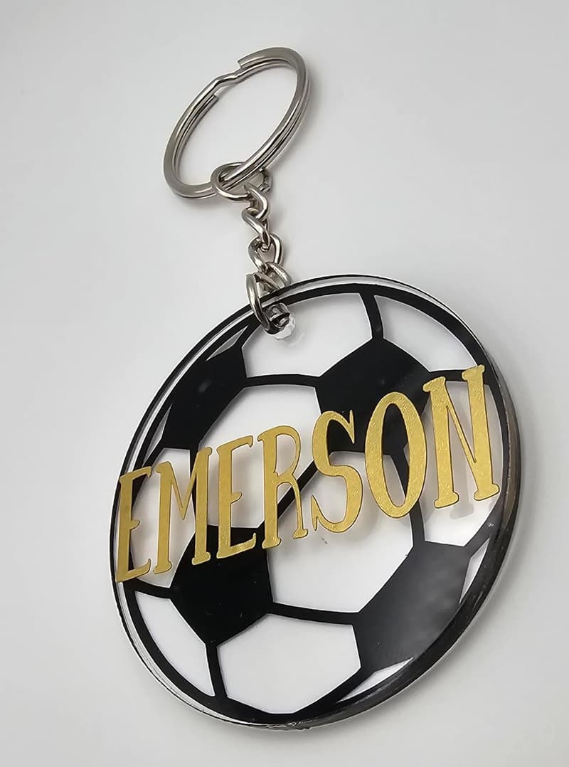 Soccer Coach Personalized Sports Keychains & Bag Tags