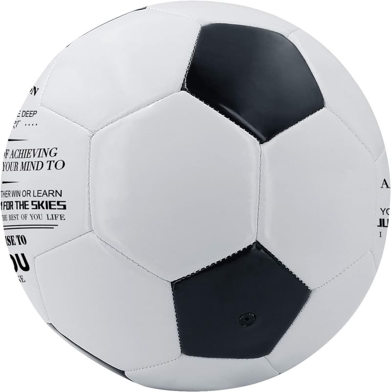 Custom Engraved Soccer Ball with Premium Pump for All Ages