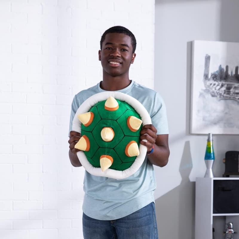 Bowser Shell Plush - Super Mario Squishy Toy - 15 Inch