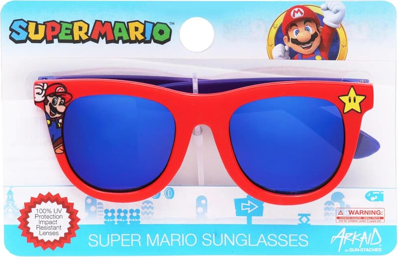 Super Mario UV400 Sunglasses for Kids - Mario, Luigi, Peach