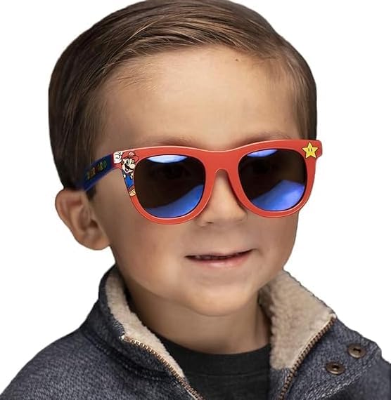 Super Mario UV400 Sunglasses for Kids - Mario, Luigi, Peach