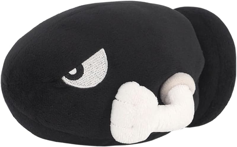 Super Mario Bullet Bill Plush Toy - 6
