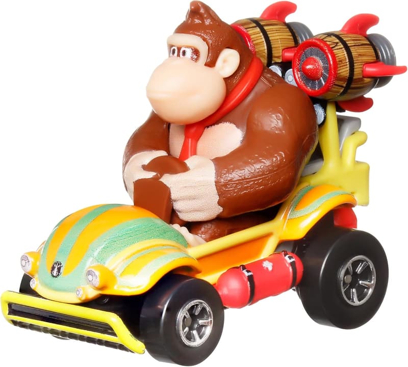 Hot Wheels Mario Kart 1:64 Die-Cast Vehicle - Mario Standard Kart