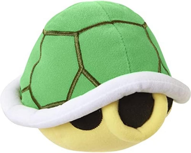 Green Turtle Shell Plush Toy – Nintendo SFX Collection