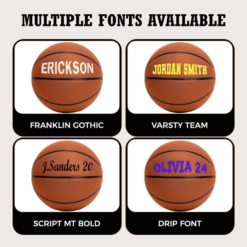 Personalized Indoor/Outdoor Basketball - TF250 Model