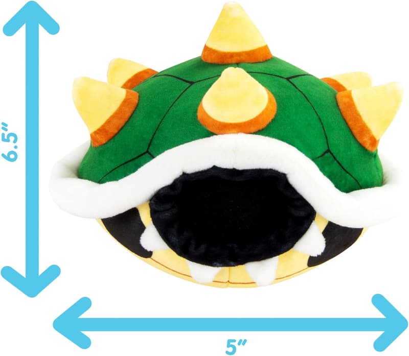 Nintendo Super Mario Bowser Shell Plush - 6 Inch Squishy Toy