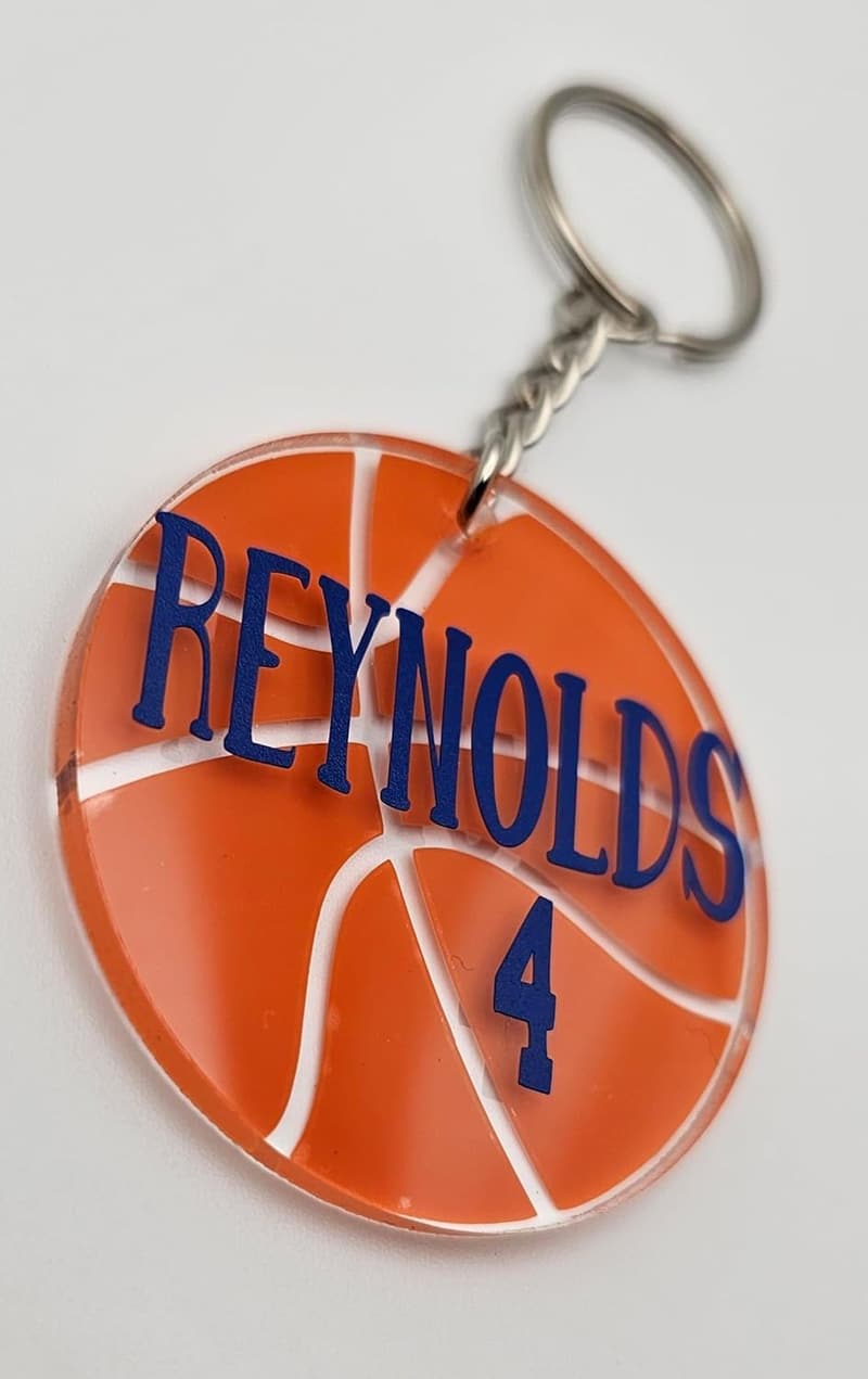 Personalized Basketball Keychains - Team & Coach Gifts