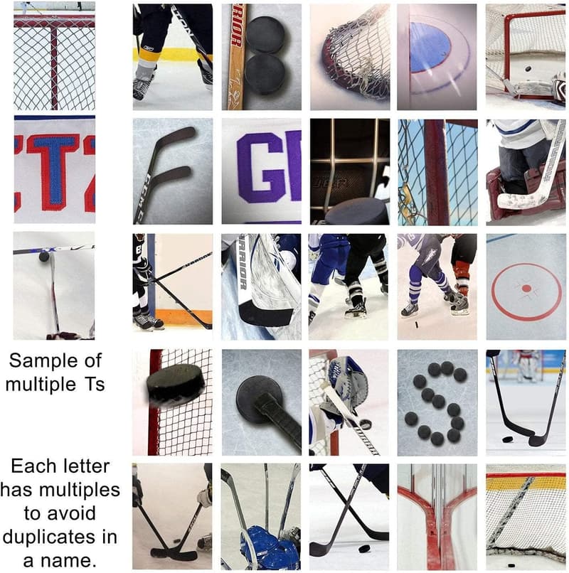 Personalized Hockey Name Wall Art for Players and Coaches