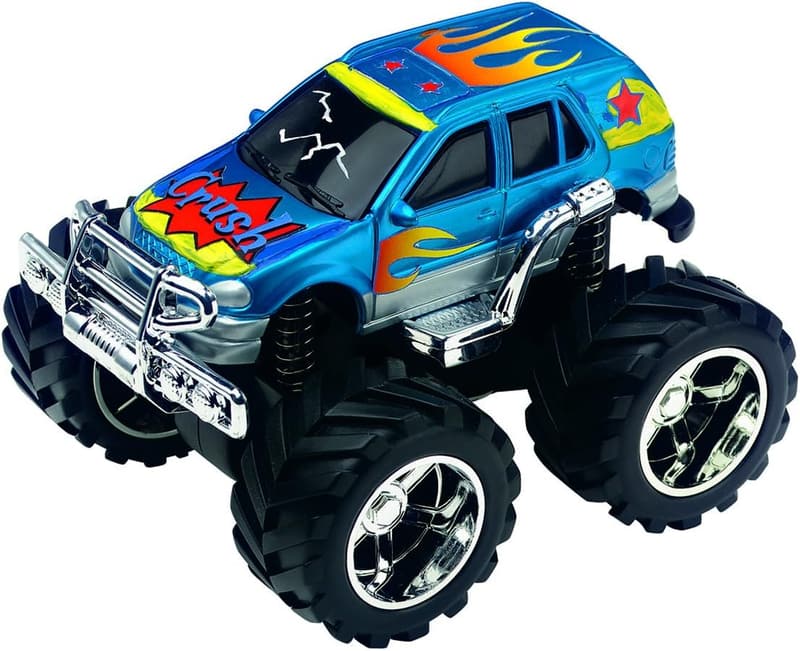 Customizable Monster Truck Set for Kids - Build 4 Trucks
