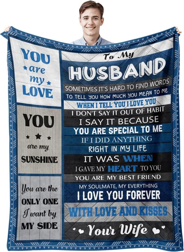 Father's Day Blanket Gift for Him - 60