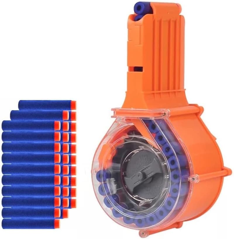 Nerf N-Strike Elite 25-Round Drum Magazine with 30 Darts