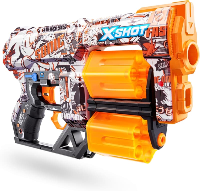 Dread Sonic Retro Foam Blaster with 24 Darts - Malice Skin