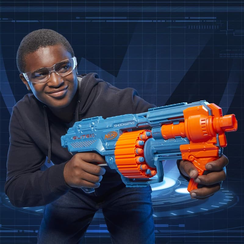 Nerf Elite 2.0 Shockwave RD-15 Dart Blaster with 30 Darts