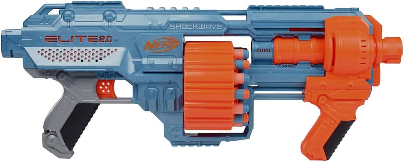 Nerf Elite 2.0 Shockwave RD-15 Dart Blaster with 30 Darts