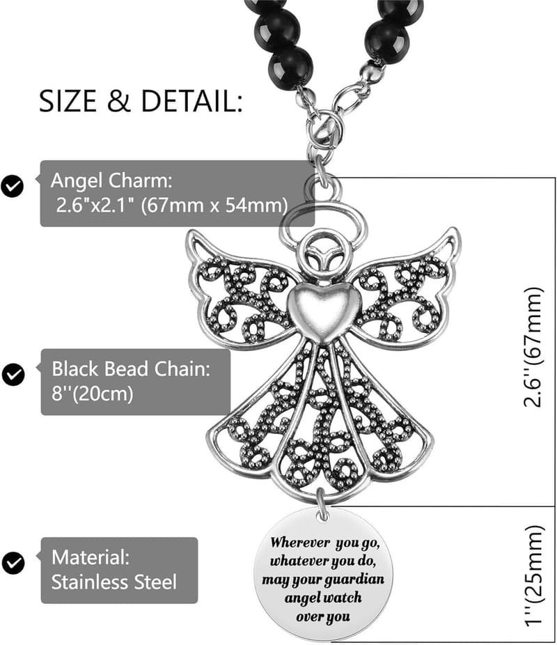 Guardian Angel Car Charm for New Drivers