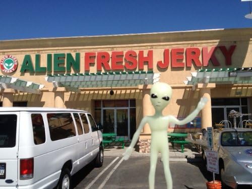 Glow-in-the-Dark Alien Bendable Action Figure Toy