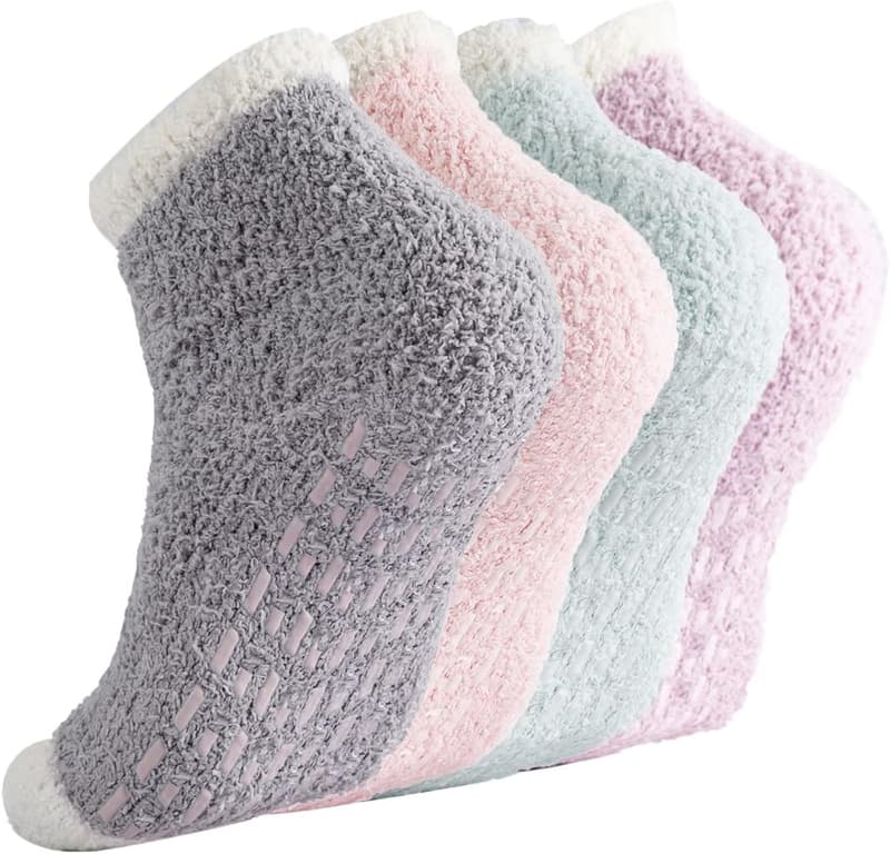 Women's Non-Slip Hospital Grip Socks - Gift-Ready