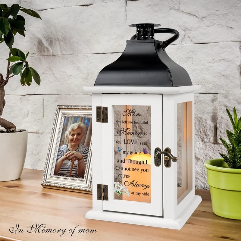 Memorial Lantern - Thoughtful Bereavement Gift for Loss of Mother
