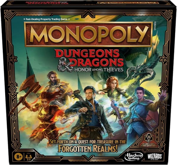 Monopoly Dungeons & Dragons: Honor Among Thieves Board Game