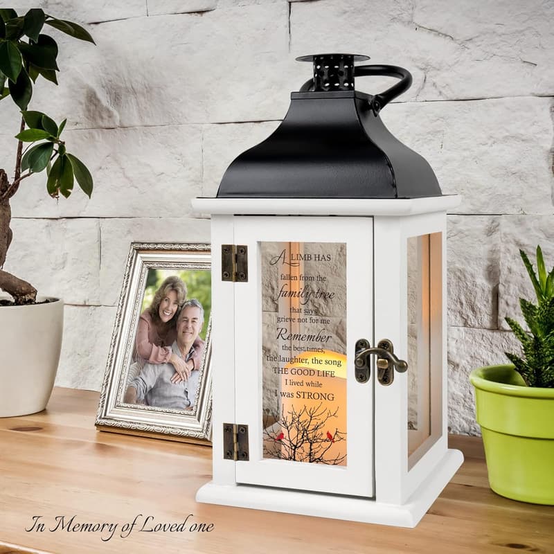 Sympathy Memorial Lantern - Thoughtful Bereavement Gift