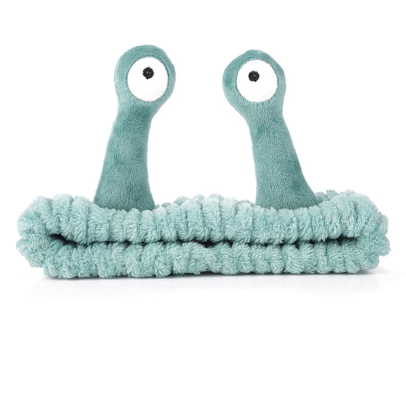 Cute Cartoon Coral Fleece Headband for Women's Skincare