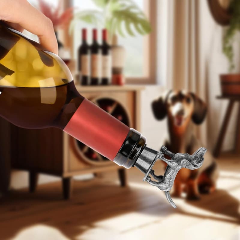 Dachshund Dog Wine Stopper - Gifts for Dog Lovers