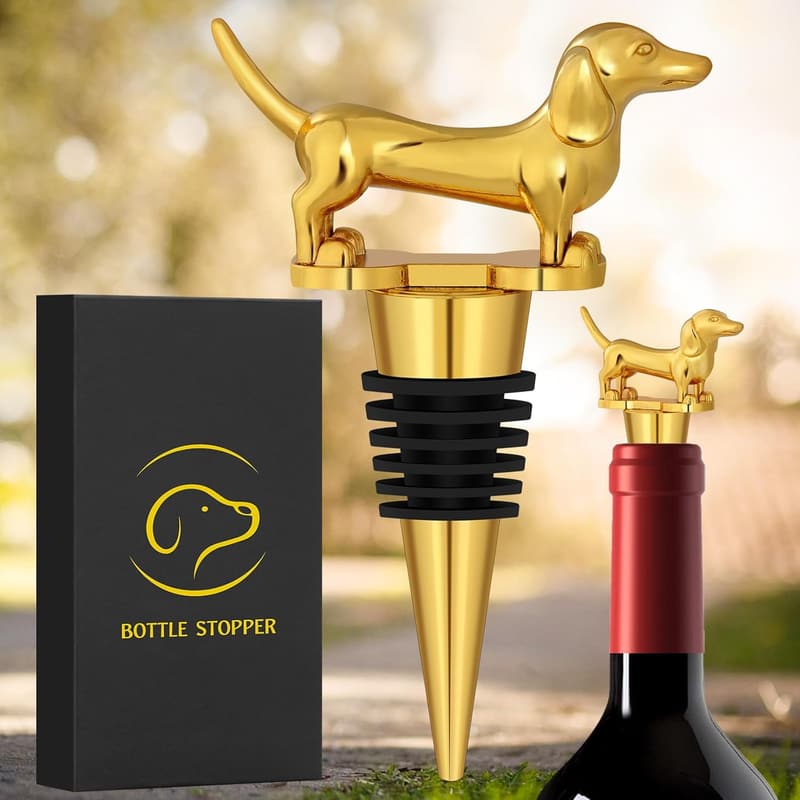 Dachshund Wine Stopper - Perfect Gift for Dog Lovers