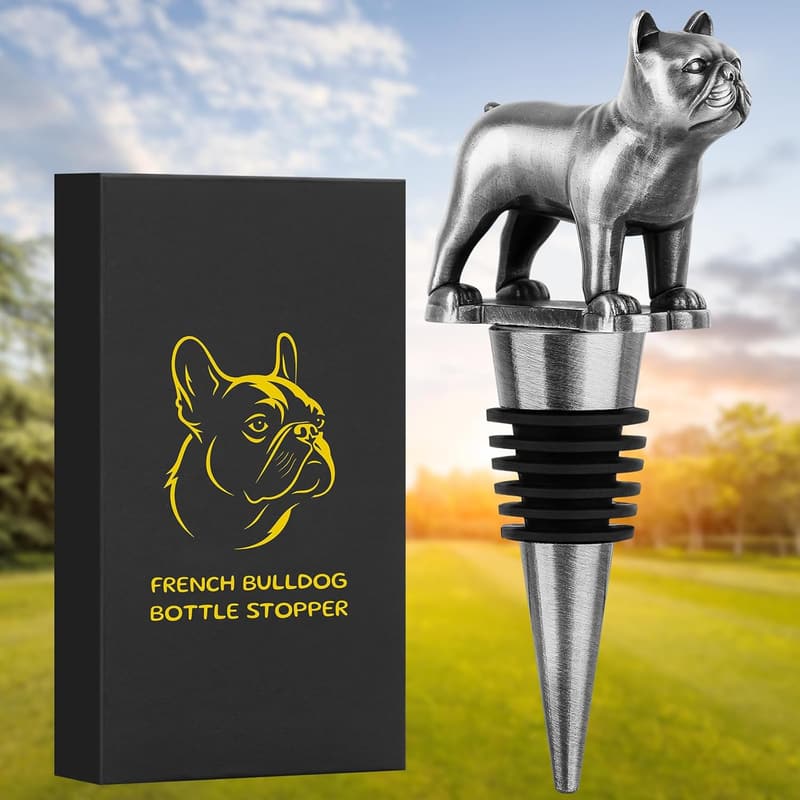 French Bulldog Wine Stopper – Gifts for Dog Lovers