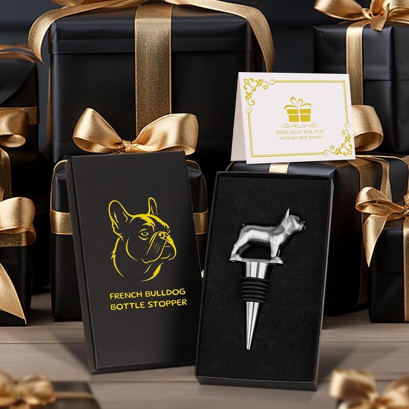 French Bulldog Wine Stopper – Gifts for Dog Lovers