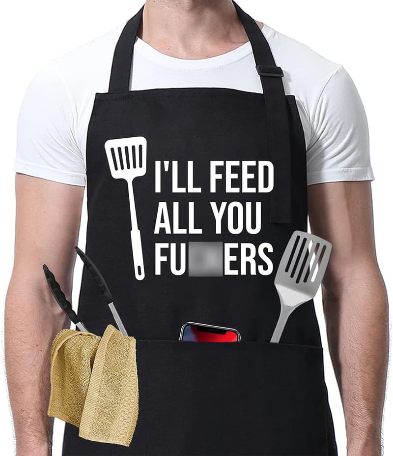 Funny Cooking Apron for Men - Perfect Father's Day Gift