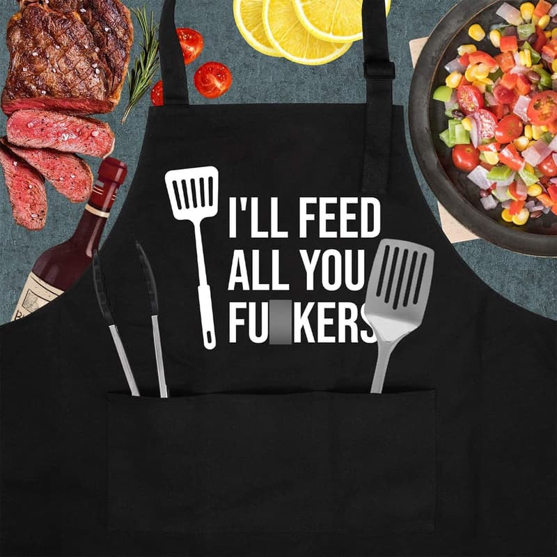 Funny Cooking Apron for Men - Perfect Father's Day Gift