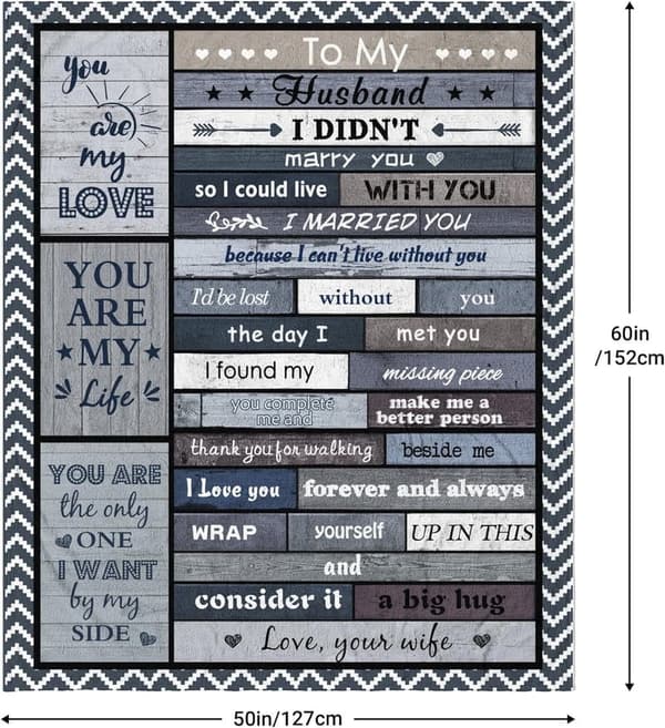 Husband's Birthday Blanket 60
