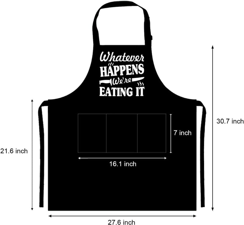 Father's Day Apron for Men with Pockets