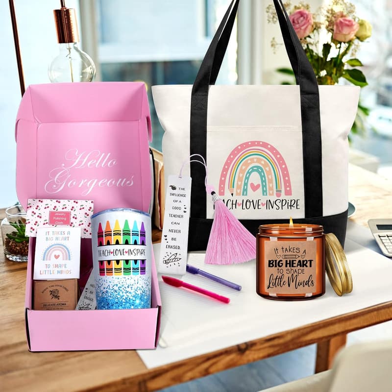 Teacher Appreciation Gift Basket for Women - Unique & Funny
